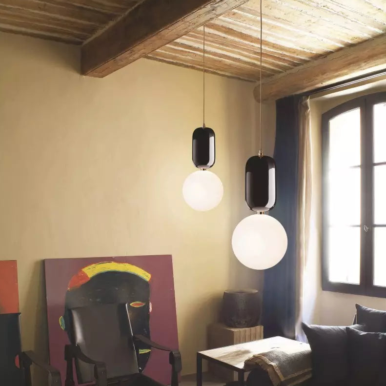 Lampe Pendante en Forme de Boule - Design Moderne pour Cuisine et Salon