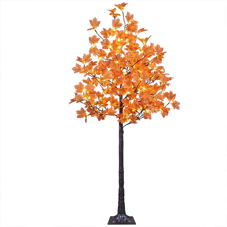 Arbre en Érable LED – Décoration Automne avec Feuilles en Automne et Lumière Douce