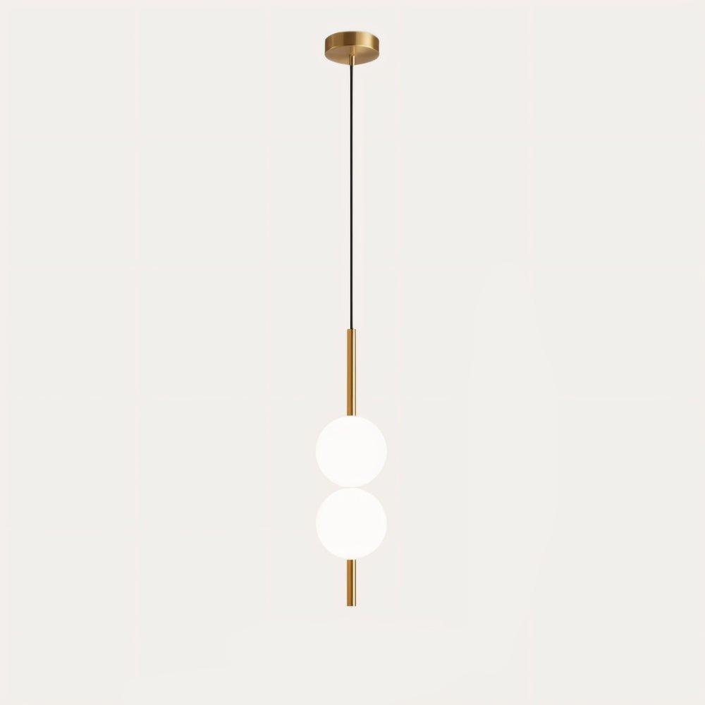 Suspension Afzal en Verre et Métal – Élégance Scandinave pour Votre Intérieur