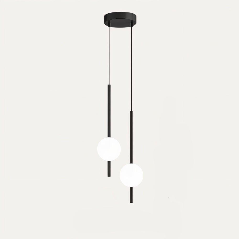 Suspension Afzal en Verre et Métal – Élégance Scandinave pour Votre Intérieur