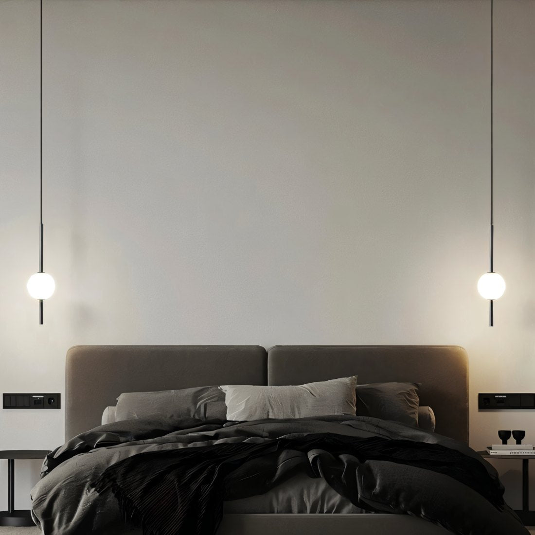 Suspension Afzal en Verre et Métal – Élégance Scandinave pour Votre Intérieur