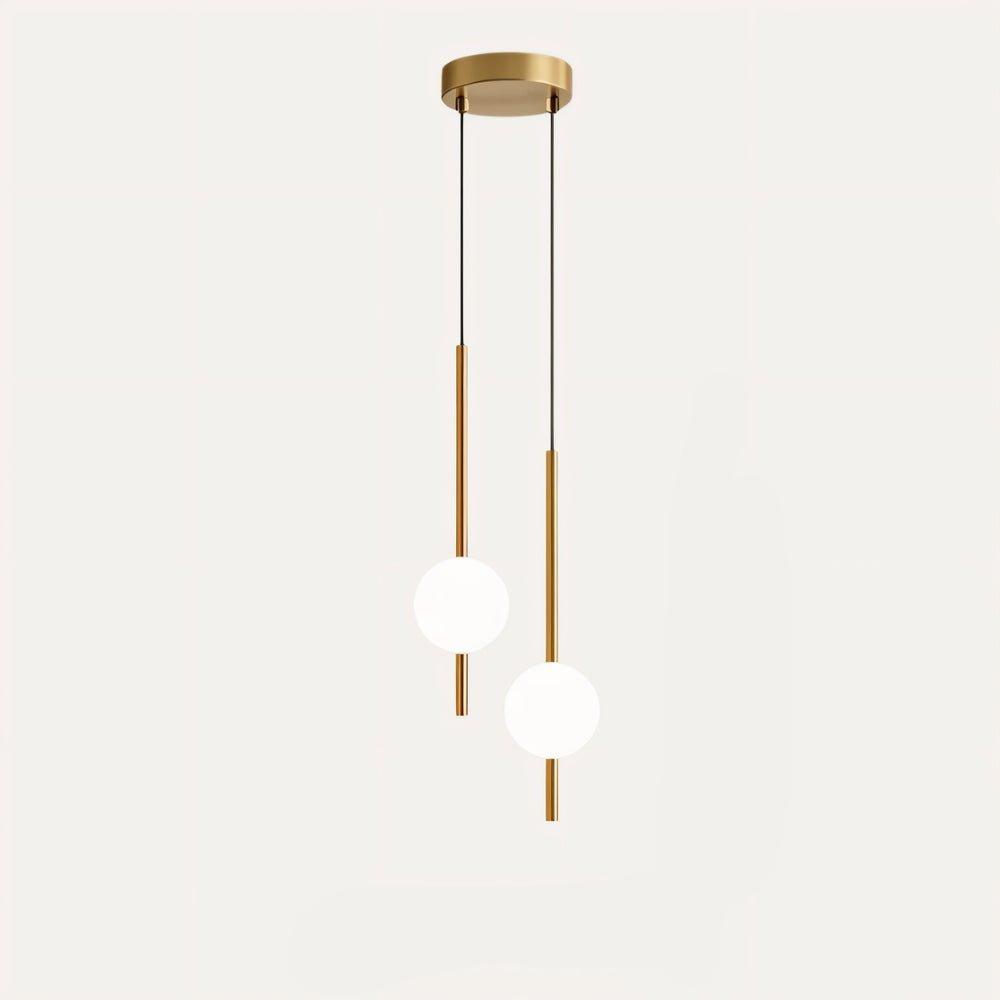 Suspension Afzal en Verre et Métal – Élégance Scandinave pour Votre Intérieur
