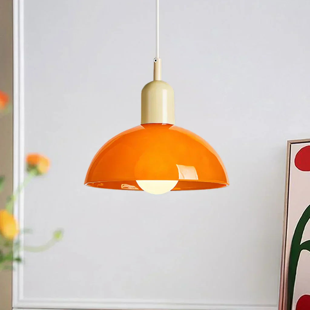 Suspension en Verre LED - Lampe Moderne avec Forme Élegante, Éclairage LED, 40W