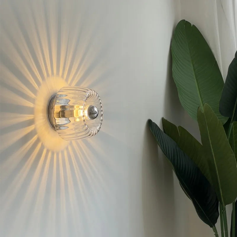 Applique murale Nordic Bauhaus – Design élégant en verre pour votre intérieur