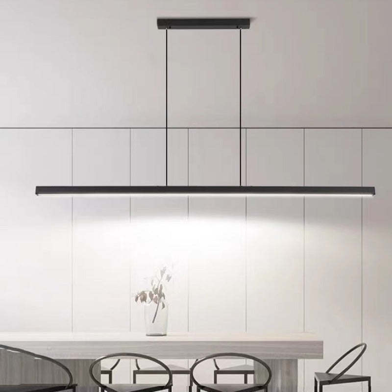 Suspension Moderne en Métal et Acrylique – Lampe Élégante et Durable avec Source LED
