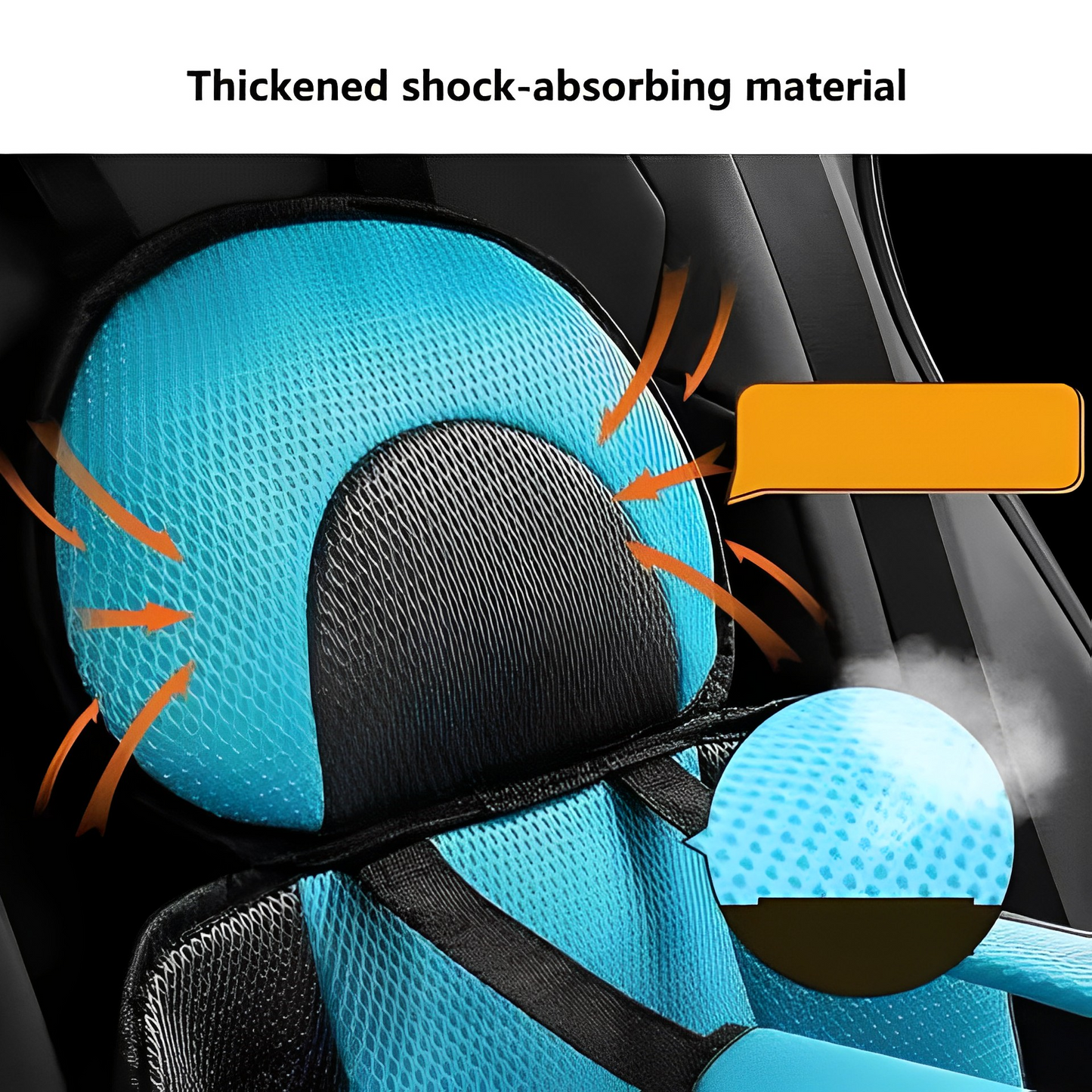 Siège Auto Portable BabyMax - Confort et Sécurité en Voyage