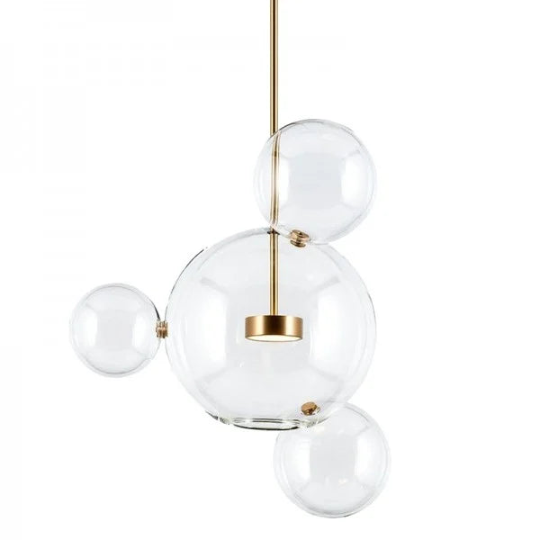 Suspension Bolle - Lampe Moderne en Forme de Boule avec Éclairage LED Élégant