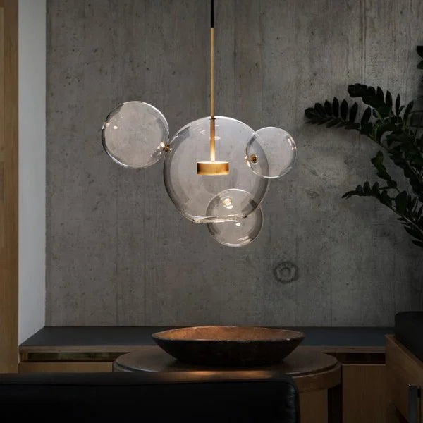 Suspension Bolle - Lampe Moderne en Forme de Boule avec Éclairage LED Élégant