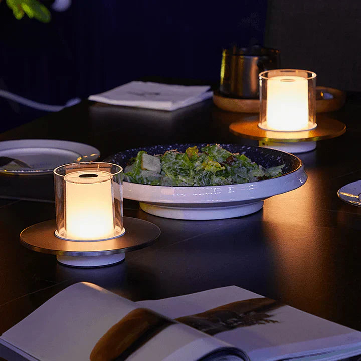 Lampe à Bougie LED à Induction - Éclairage Sécurisé et Élégant pour une Ambiance Apaisante