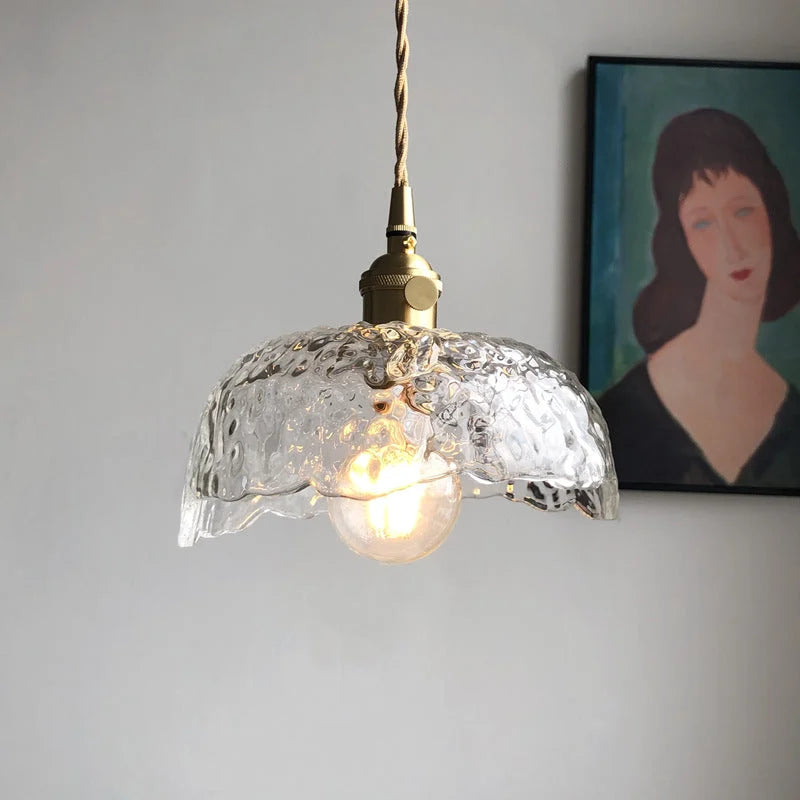 Lampe Pendante en Verre et Laiton – Éclairage Moderne et Élégant pour Chaque Intérieur