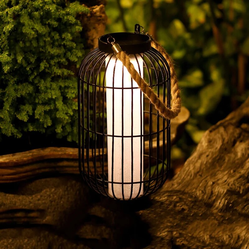Lampe Solaire LED Emulanceglo - Élégance Chinoise et Innovation Moderne pour Extérieur