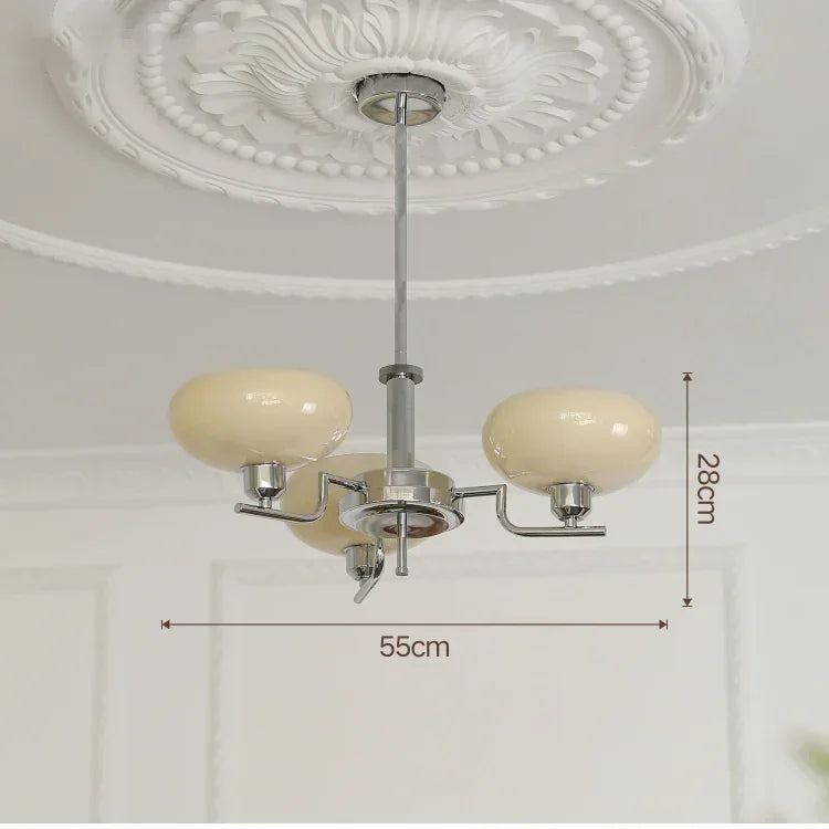 Lampe Plafonnier Bauhaus Médiéval – Lustre Élégant au Design Moderne et Rétro Nordique