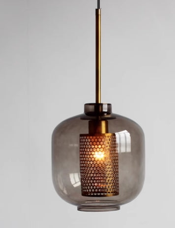 Suspension en Verre Savannah – Lampe Pendante LED Moderne pour Intérieur