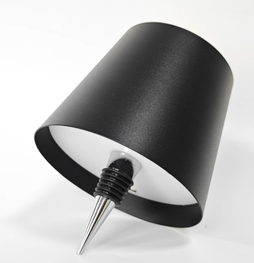 Tête de Lampe de Table Bouteille de Vin – Élégance Pratique et Rechargeable