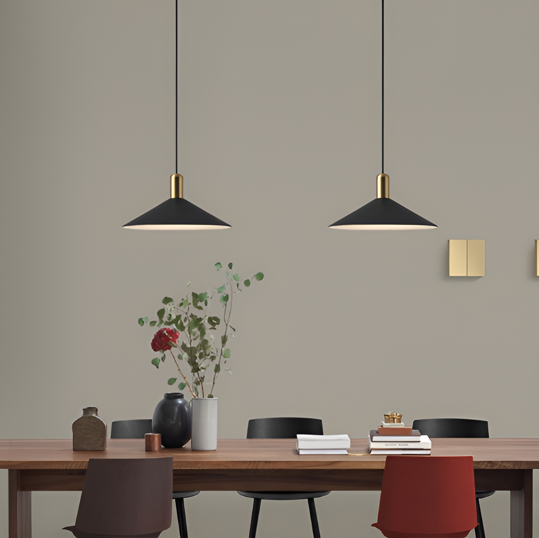 Suspension Altura - Lampe Moderne en Métal avec LED Intégrée, Design Élégant et Minimaliste