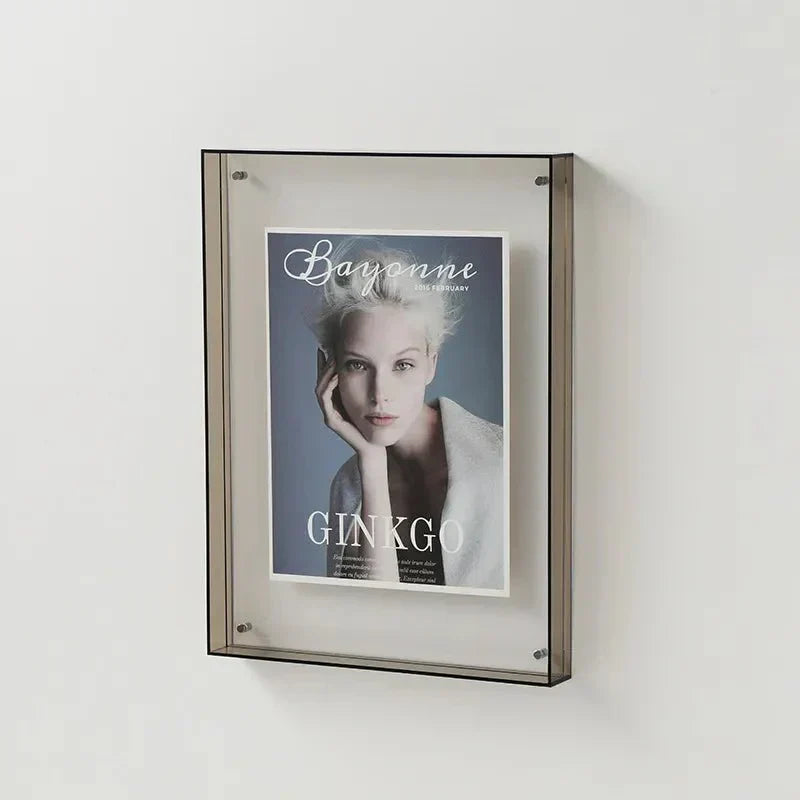 PrismFrame | Cadre photo décoratif en acrylique transparent de couleur vive
