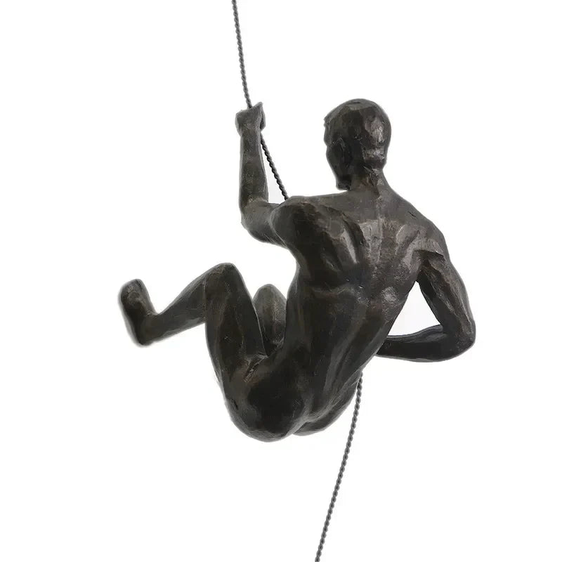 Ascendant | Ensemble de décoration murale homme grimpant créatif