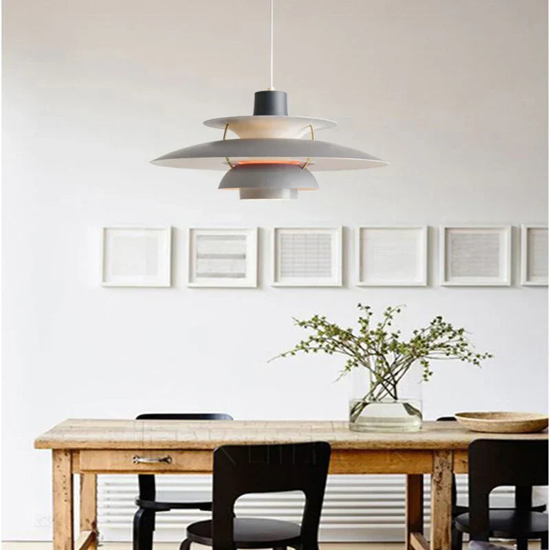 Lampe LED Suspendue Morandi – Design Moderne en Métal Coloré