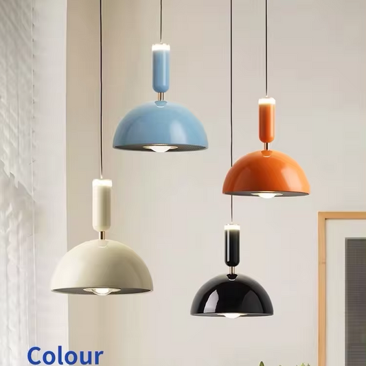 Suspension LED Nordic Macaron - Lampe Moderne en Aluminium et Acrylique