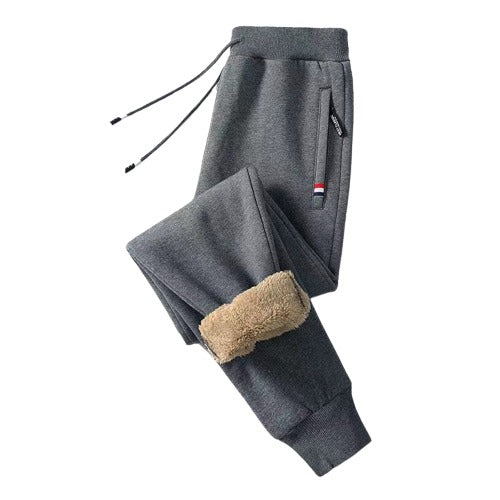 Pantalon de Jogging Doublé en Laine - Confort et Chaleur pour l’Hiver
