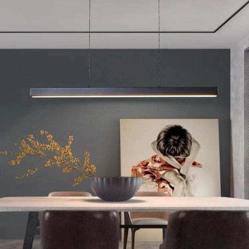 Suspension Moderne en Métal et Acrylique – Lampe Élégante et Durable avec Source LED