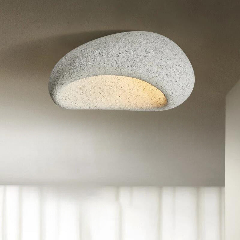 Plafonnier Wabi Sabi – Élégance Minimaliste avec Lumière LED