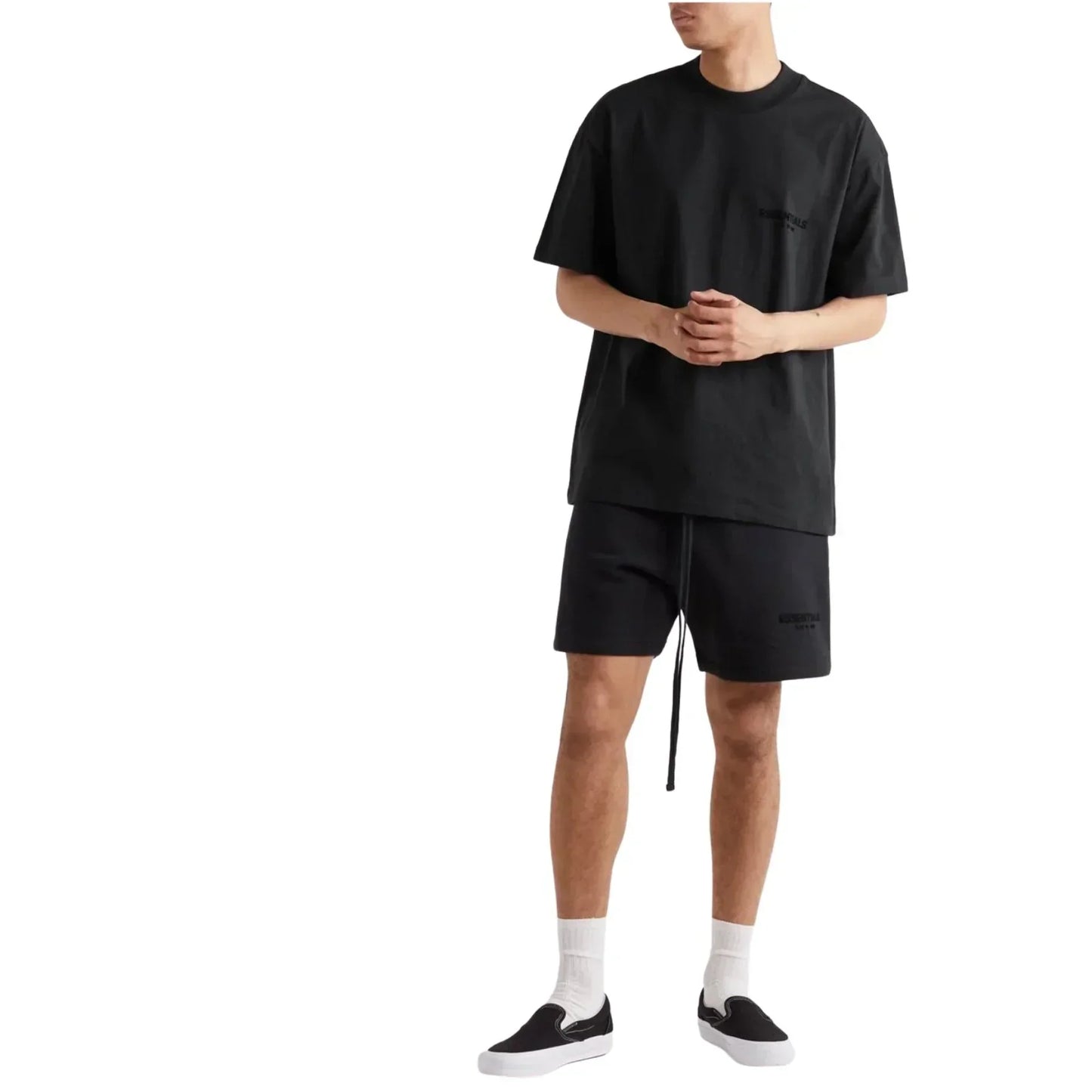 Ensemble T-shirt et short Fear of God Essentials – Coupe oversize unisexe