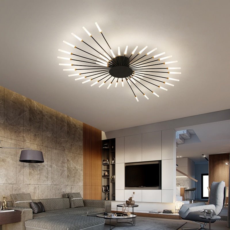 Lustre de Luxe Modulaire à LED - Design Moderne et Élégant