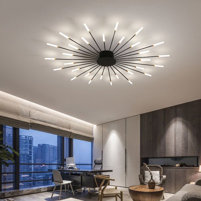 Lustre de Luxe Modulaire à LED - Design Moderne et Élégant