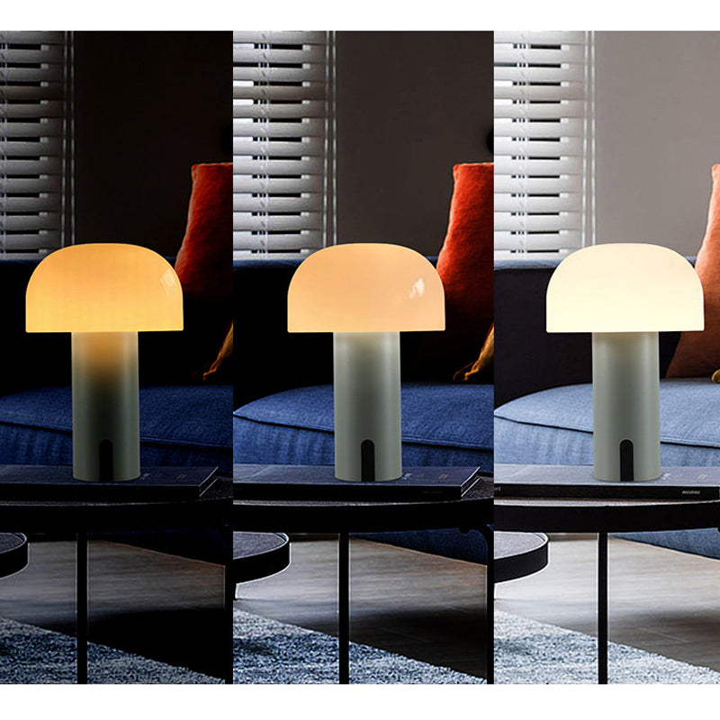 Lampe de Table Design Européen - Lampe de Nuit Tactile et Sans Fil avec Fonction Dimmable