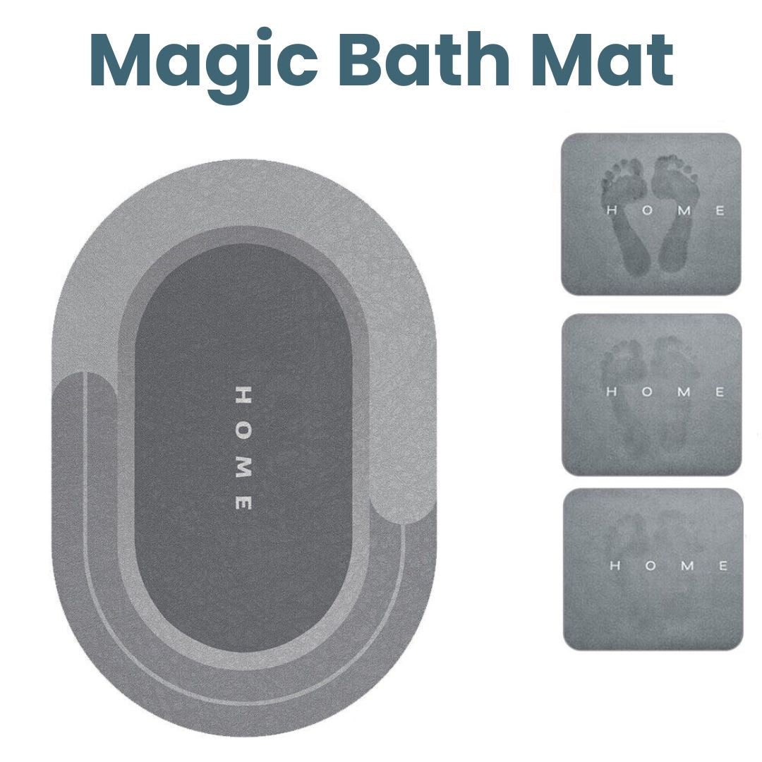 Tapis de Bain Séchage Ultra-Rapide - Antidérapant et Hygiénique