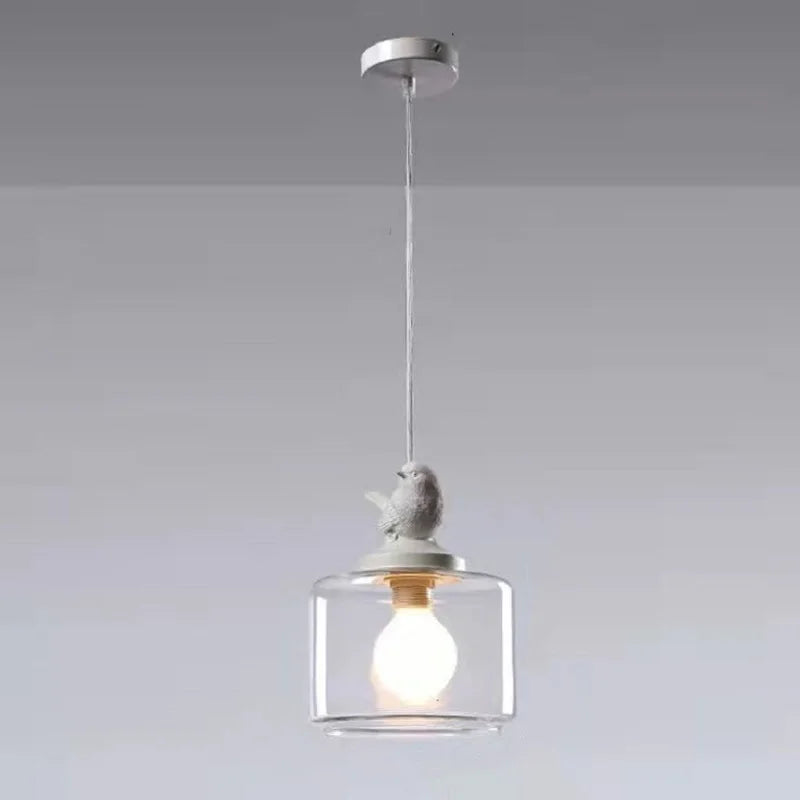Suspension Élégante à Motif Oiseau – Design Naturel et Moderne