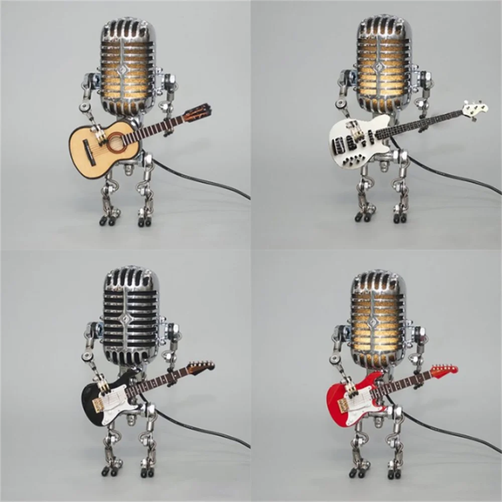 Lampe de Table Guiterlamp - Éclairage Dimmable Élégant pour Salon et Chambre