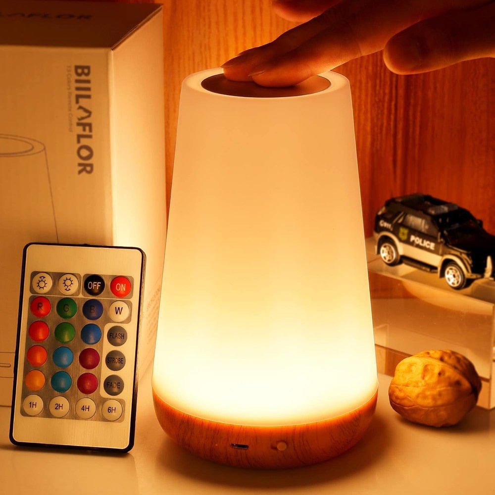 Lampe Portable Rechargeable Halina - Lampe de Table Dimmable avec Commande Tactile