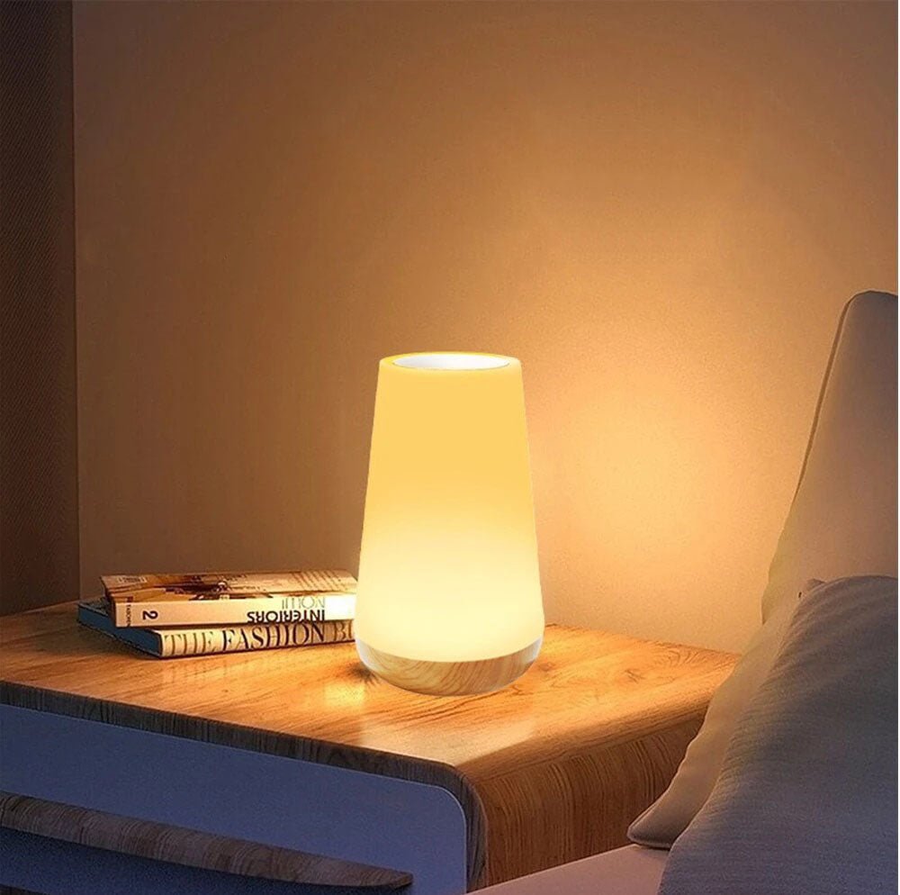 Lampe Portable Rechargeable Halina - Lampe de Table Dimmable avec Commande Tactile