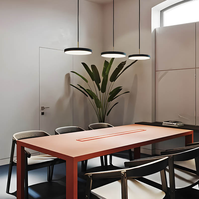 Suspension Moderne en Aluminium avec Abat-jour en Acrylique – Design Minimaliste et Élégant
