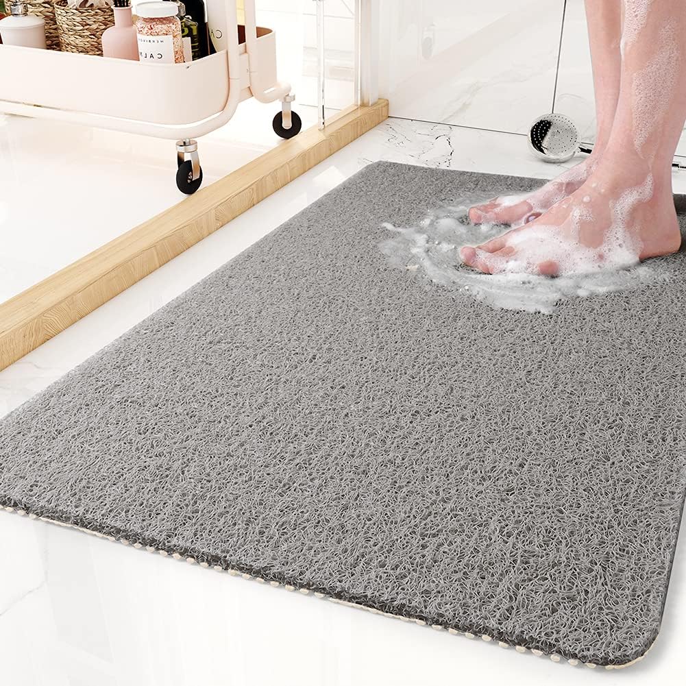 Tapis de Douche Sécurisé et Hygiénique - Antidérapant et Anti-Moisissures