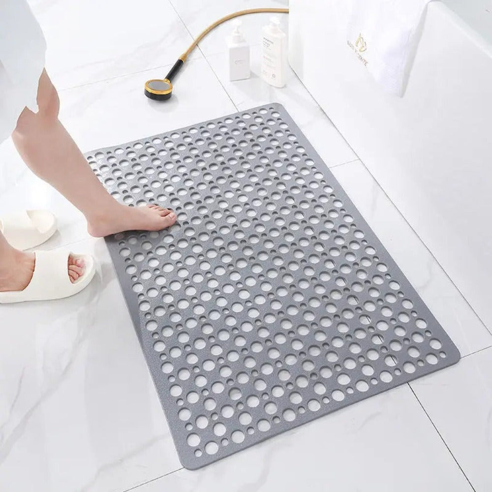 Tapis de Douche Antidérapant avec Ventouses - Sécurité et Hygiène