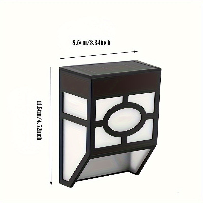 Lumière Solaire LED Murale – Éclairage Extérieur Élégant et Résistant aux Intempéries