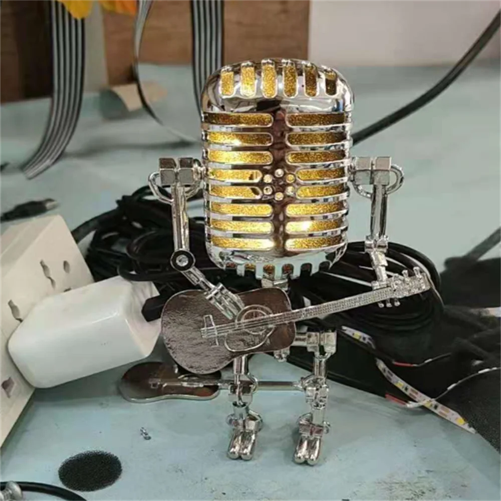 Lampe de Table Guiterlamp - Éclairage Dimmable Élégant pour Salon et Chambre