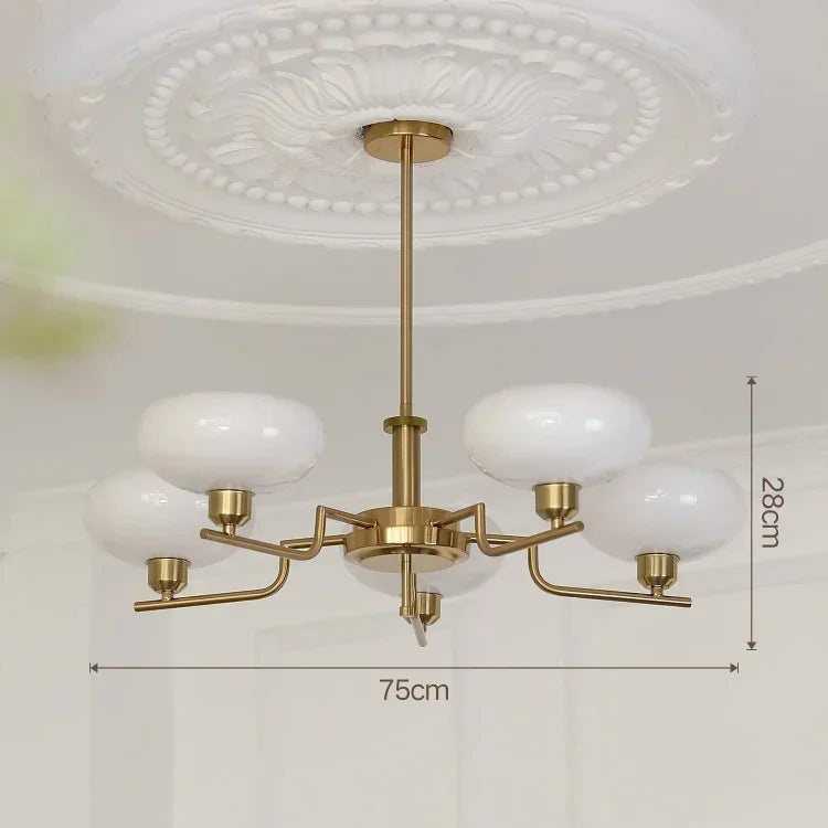 Lampe Plafonnier Bauhaus Médiéval – Lustre Élégant au Design Moderne et Rétro Nordique
