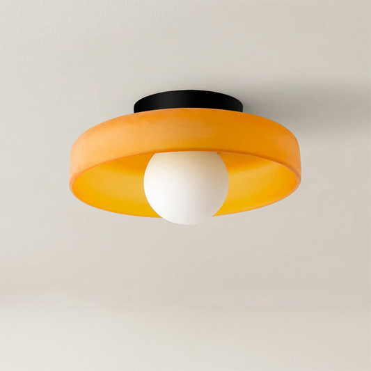 Lampe Moderne Ronde en Verre - Élégance Contemporaine pour Votre Intérieur