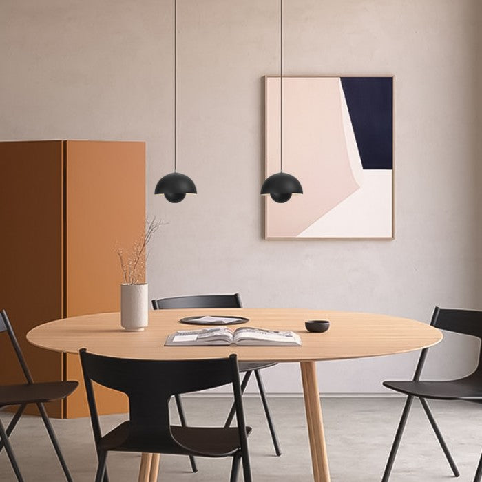 Lampe Suspendue Macaroon Design Fleur, Élégante et Moderne