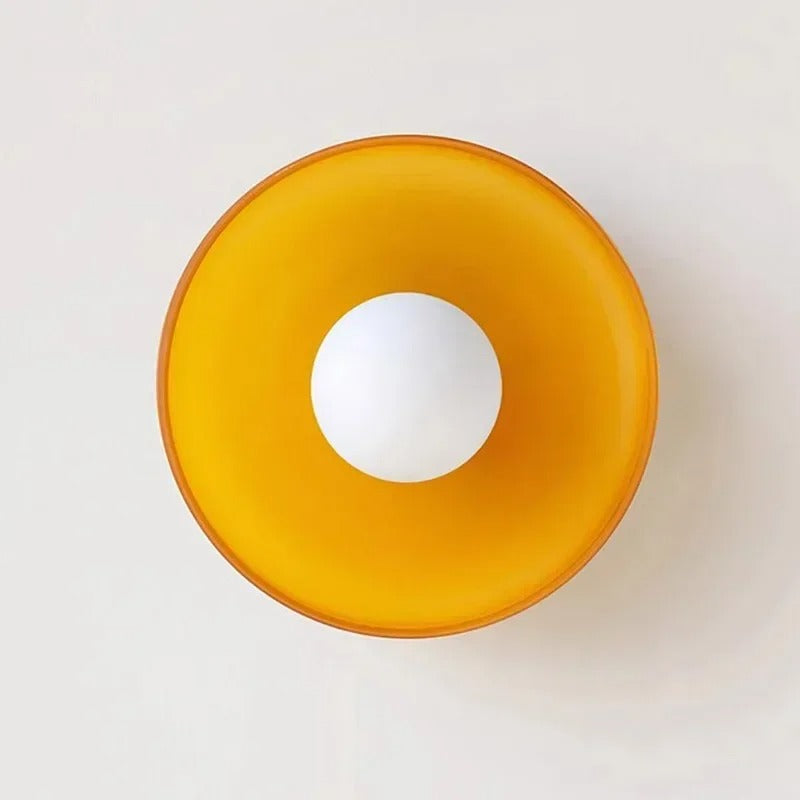 Plafonnier en Verre Simple - Éclairage Élégant pour Chaque Espace