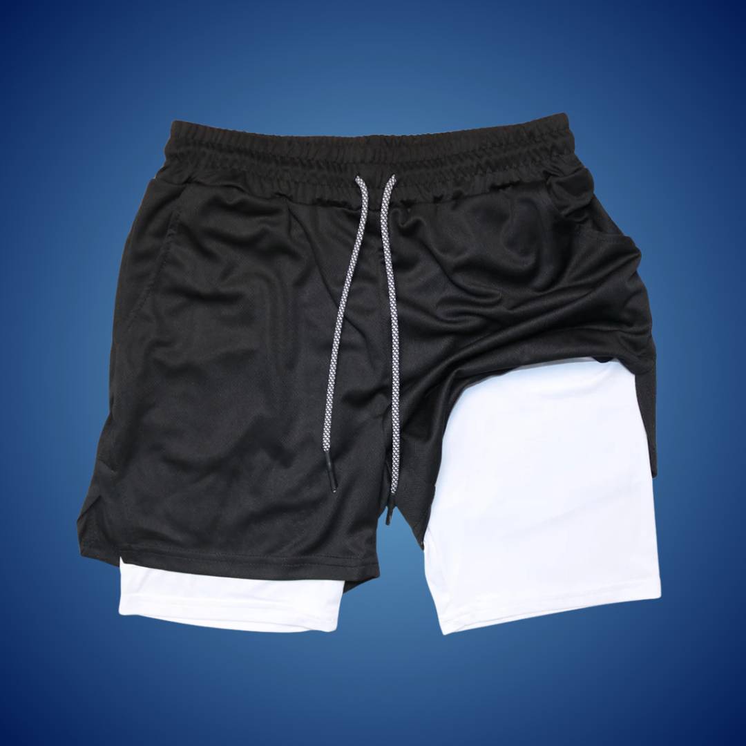 Short de Sport Homme FlexStride – Respirant et Conçu pour la Performance