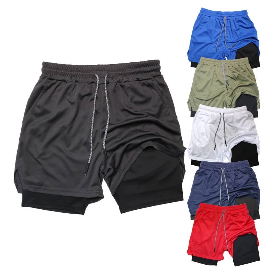 Short de Sport Homme FlexStride – Respirant et Conçu pour la Performance