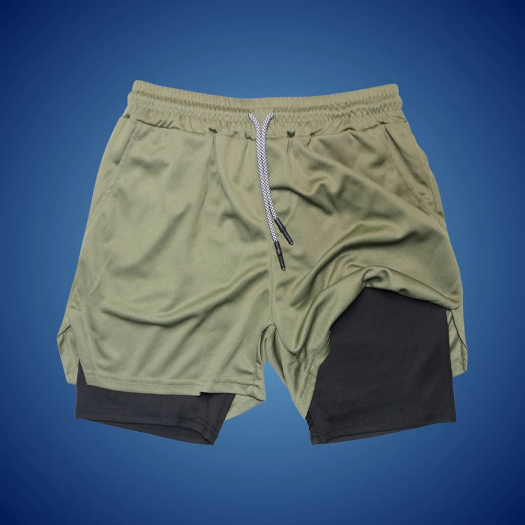 Short de Sport Homme FlexStride – Respirant et Conçu pour la Performance