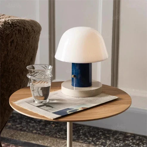 Lampe de Table Champignon LED – Design Naturel et Éclectique