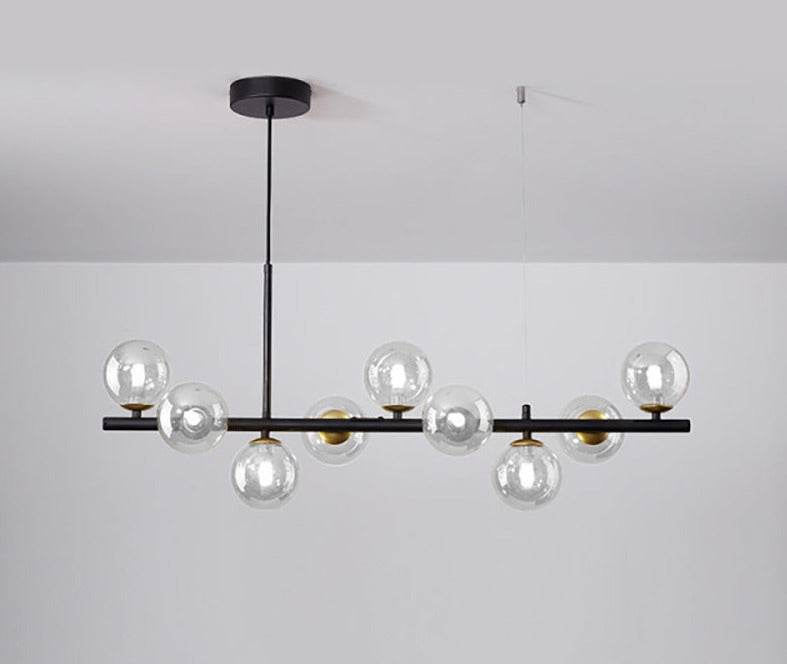 Armature - Pendelleuchte Luxueuse pour Salle à Manger, Élégance Moderne avec Verre et Métal