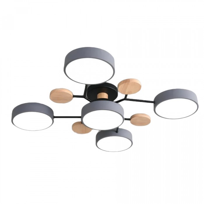 Lampe de plafond LED Nordic Branched Disc - Élégance et chaleur dans votre intérieur